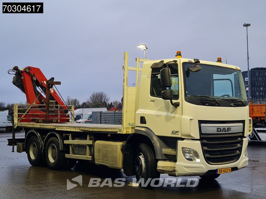 DAF CF 370 6X4 NL-Truck HMF1820-K4 Crane Manual Steelsuspension Big-Axle Euro 6