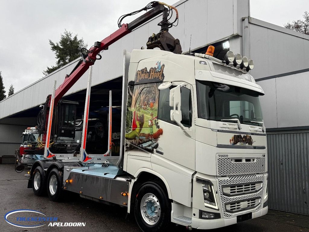 Volvo FH 750 Loglift, 6x4, Dynamic steering, Special painting TC11072