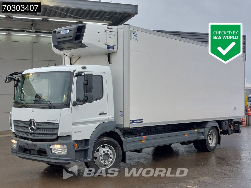 Mercedes Atego 1624 4X2 Damaged box! Carrier Supra 1250 1500kg Ladebordwand Automatic