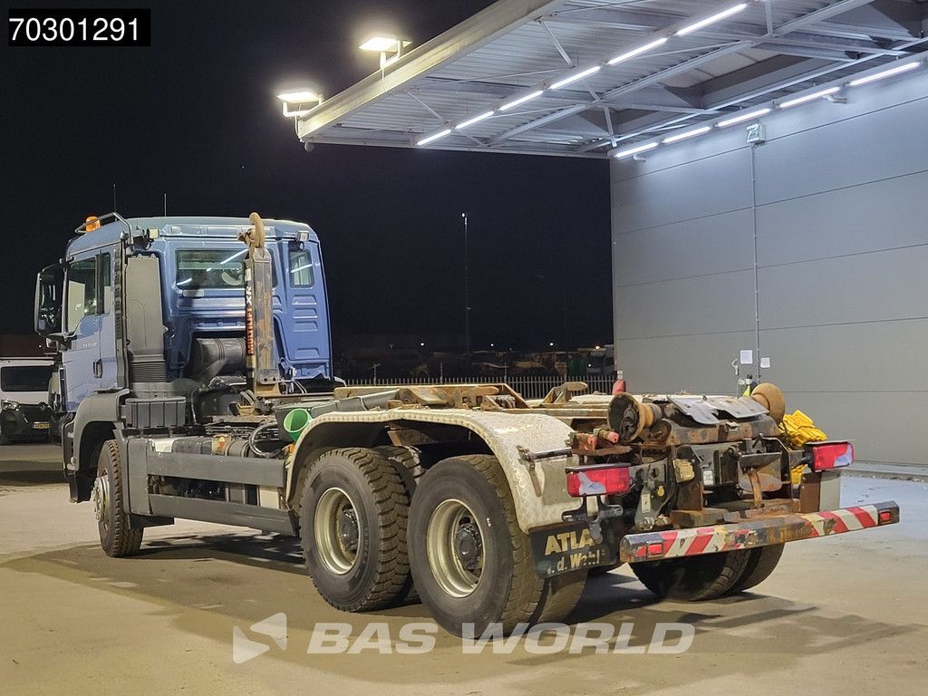 MAN TGS 26.400 6X4 Hiab XR21S56 Containersystem Automatic Euro 5