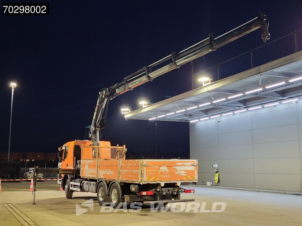 Renault Lander Premium 430 6X4 211 EP-4 HIDUO Kran Crane Automatic Airco Euro 5