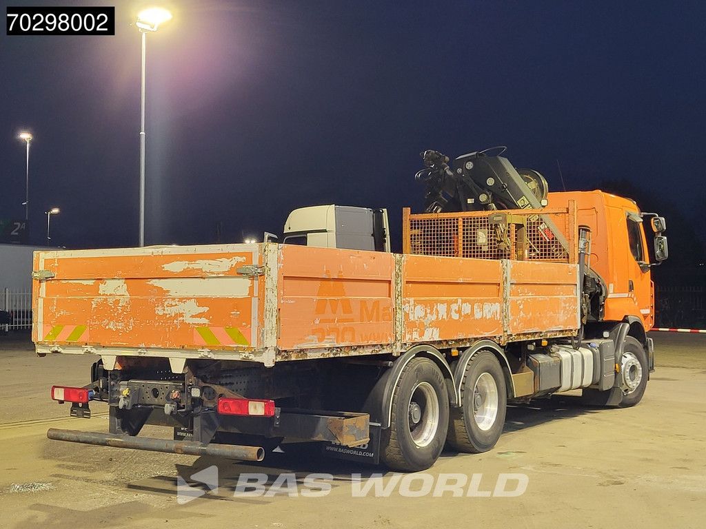 Renault Lander Premium 430 6X4 211 EP-4 HIDUO Kran Crane Automatic Airco Euro 5