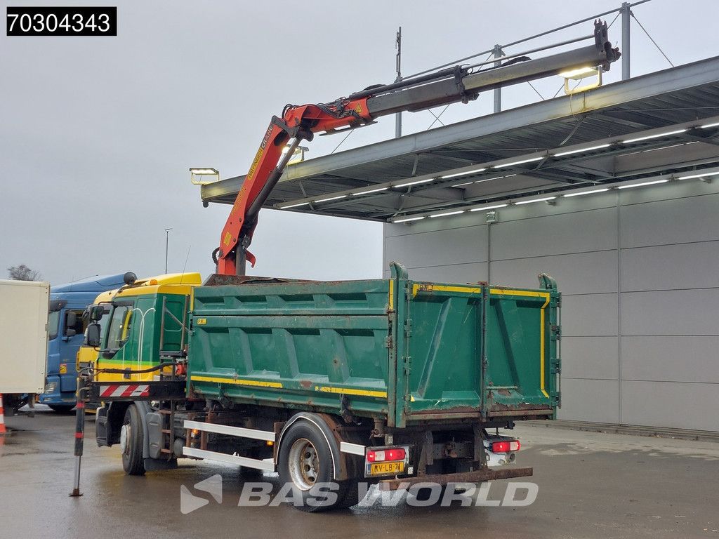 Renault D D 280 4X2 Palfinger 12t/m Crane Tipper Automatic Euro 5