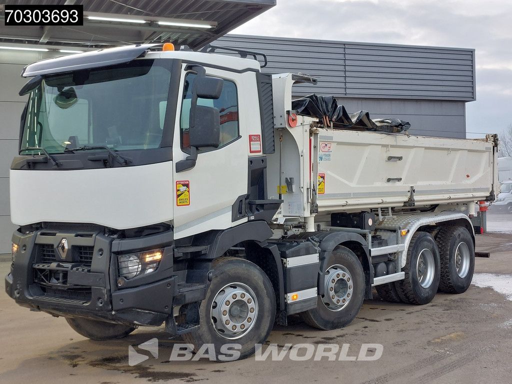 Renault K C 440 8X4 Retarder Full Steel Big Axle Retarder Euro 6