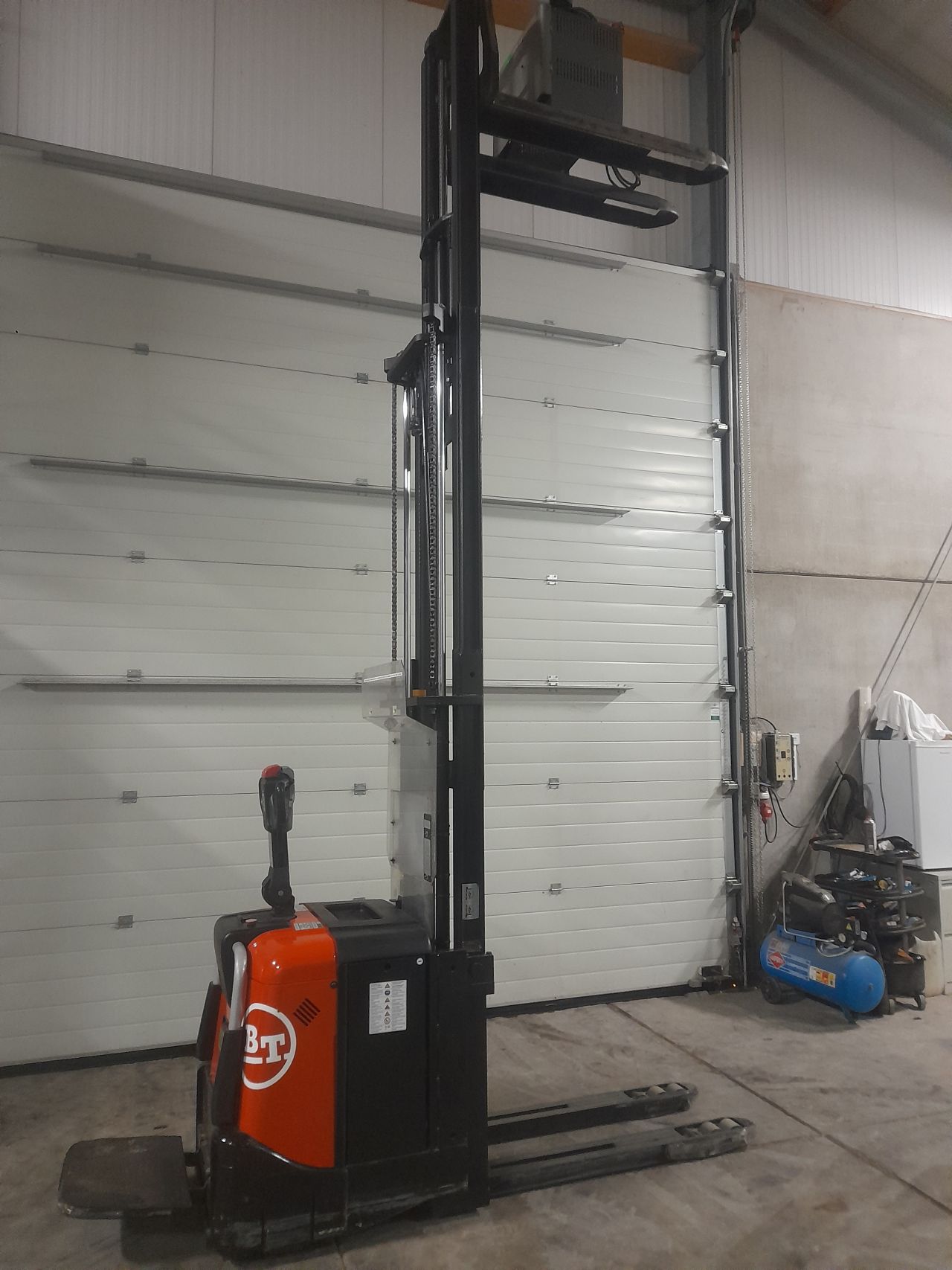 BT Stapelaar Triplex freelift dubbel stock stuurbekrachtiging