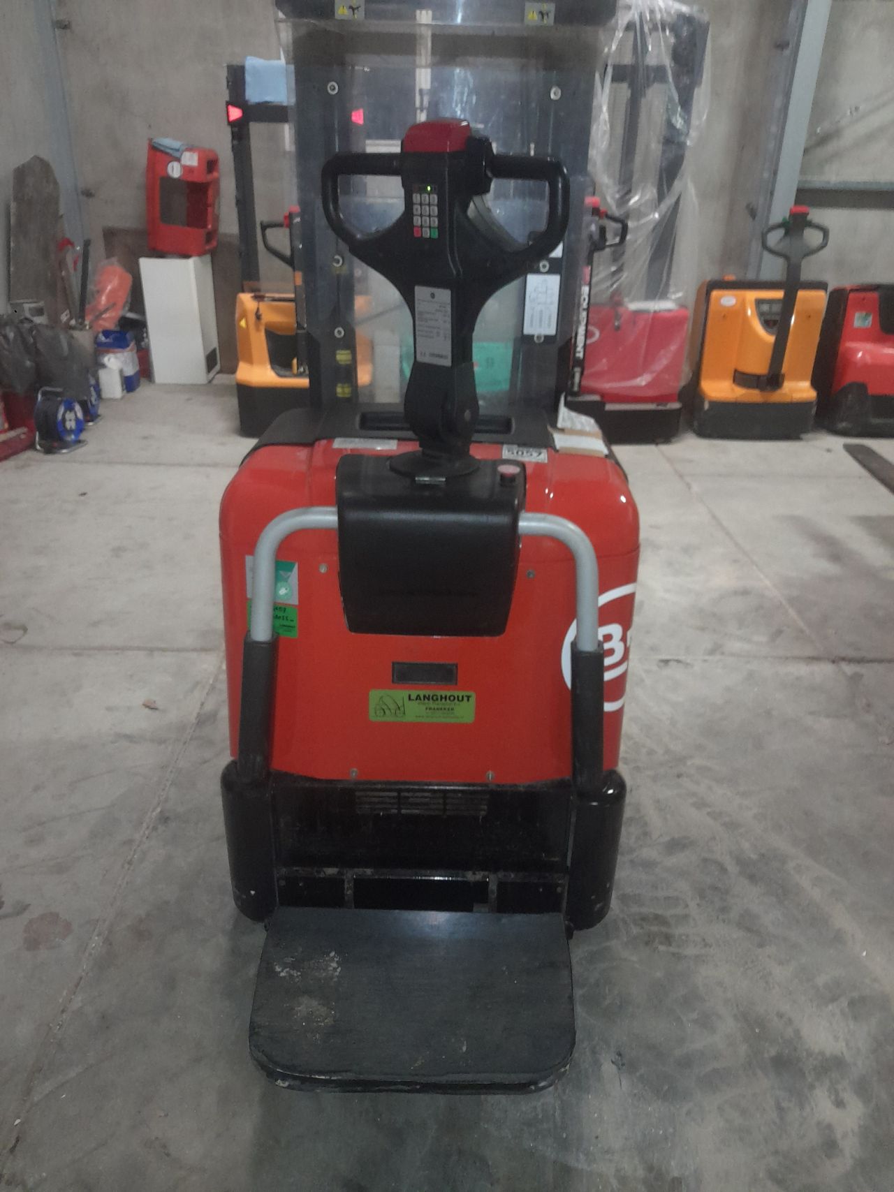 BT Stapelaar Triplex freelift dubbel stock stuurbekrachtiging