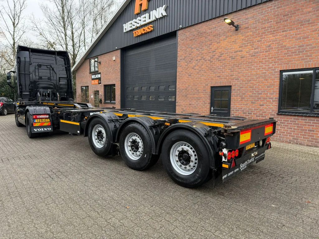 Pacton 2x20/30/40/45 FT Multi Liftas SAF Schijfremmen NL Trailer APK/TUV 14-02-2026