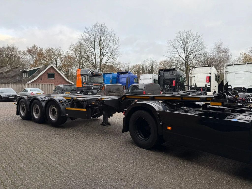Pacton 2x20/30/40/45 FT Multi Liftas SAF Schijfremmen NL Trailer APK/TUV 14-02-2026