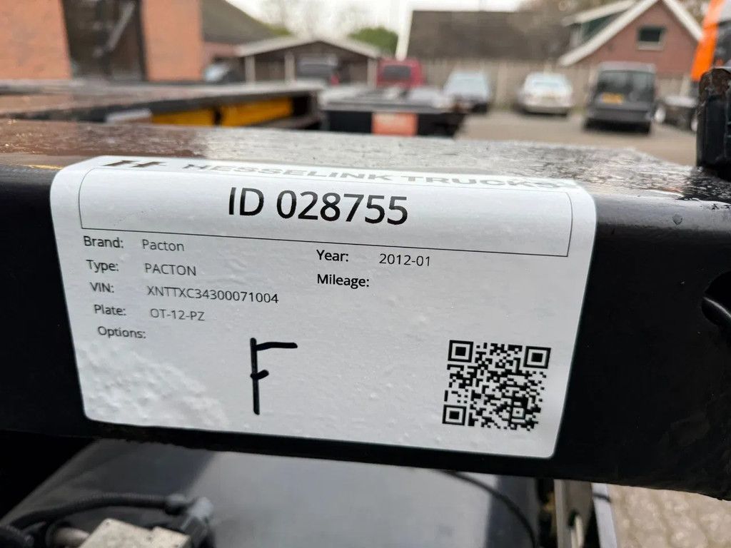 Pacton 2x20/30/40/45 FT Multi Liftas SAF Schijfremmen NL Trailer APK/TUV 14-02-2026