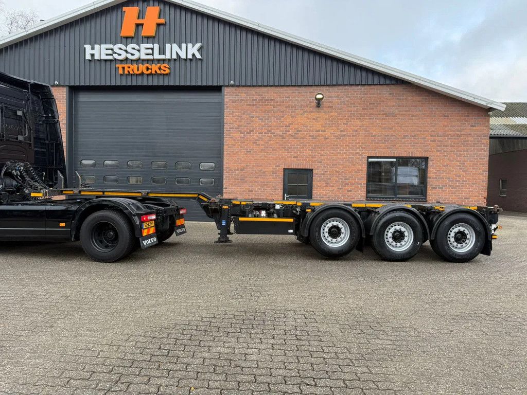 Pacton 2x20/30/40/45 FT Multi Liftas SAF Schijfremmen NL Trailer APK/TUV 14-02-2026