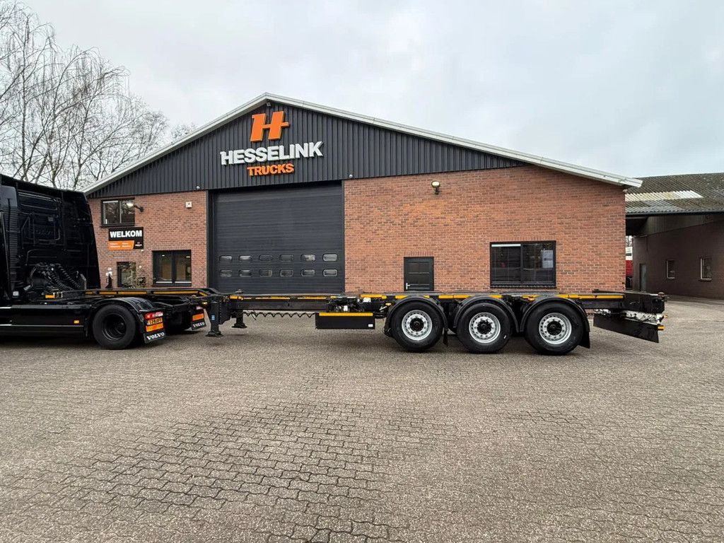 Pacton 2x20/30/40/45 FT Multi Liftas SAF Schijfremmen NL Trailer APK/TUV 14-02-2026