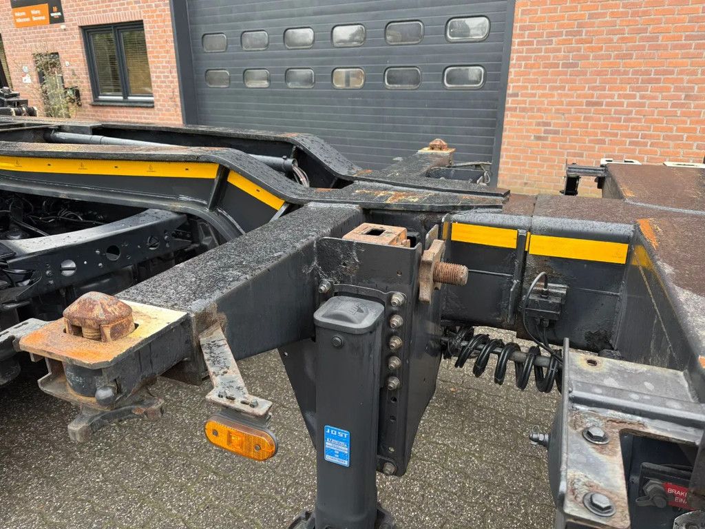 Pacton 2x20/30/40/45 FT Multi Liftas SAF Schijfremmen NL Trailer APK/TUV 14-02-2026