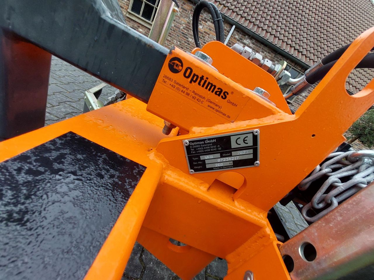 Onkruidborstel Optimas 2023 Nieuw!!