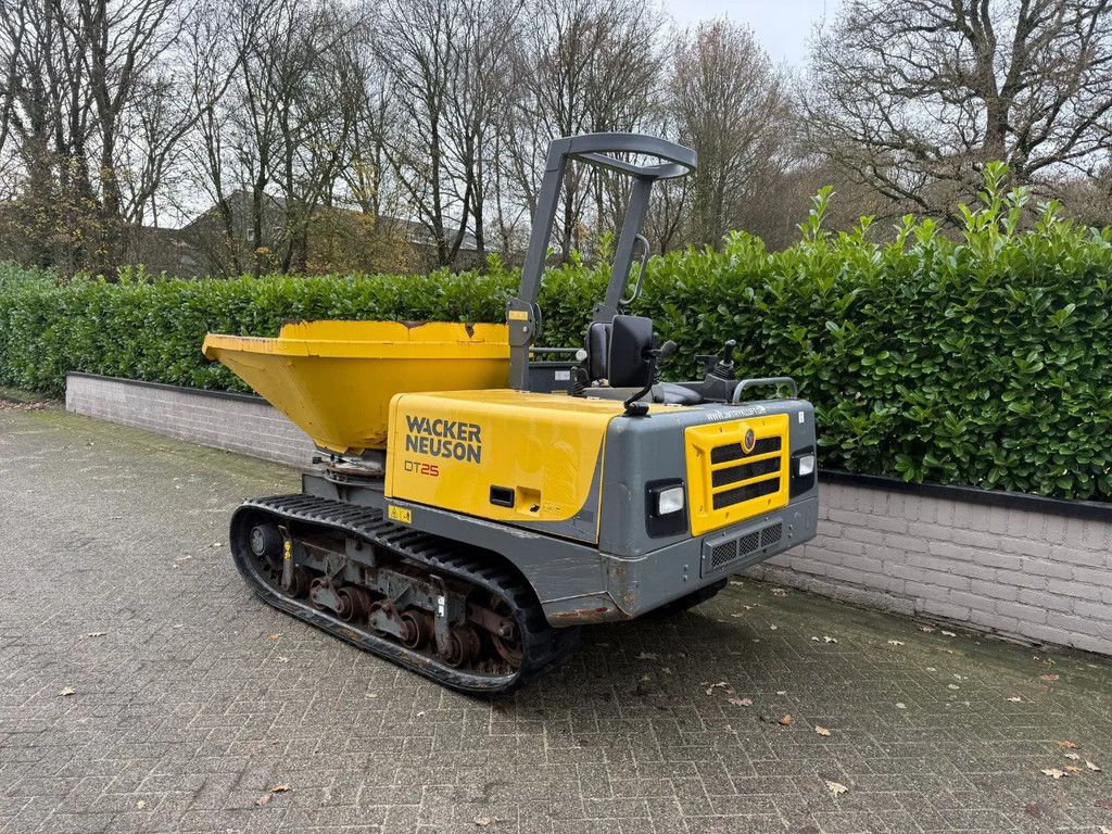 WACKER NEUSON DT 25 2850 KG RUPS DUMPER Mini dumper