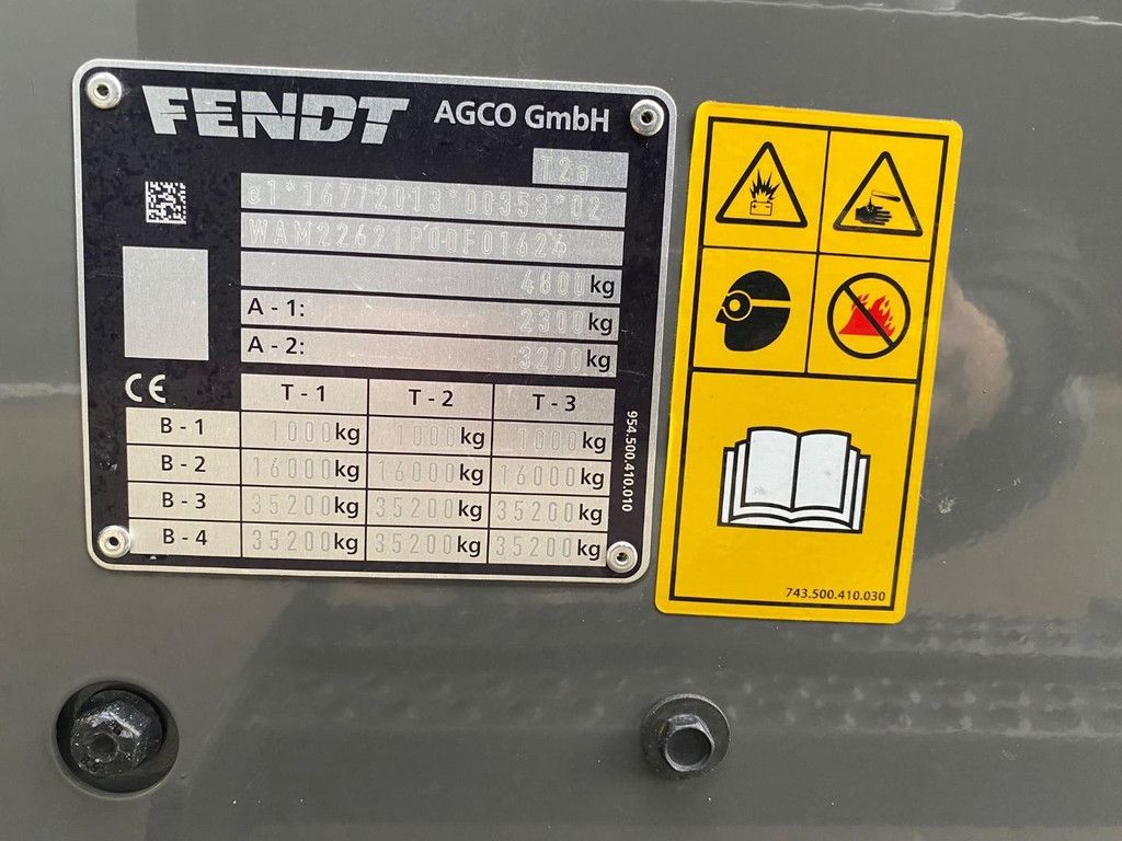 FENDT 209 F Vario Gen3 Profi Plus set.2 WG4225