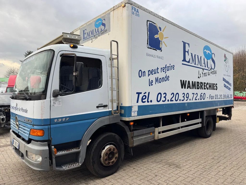 Mercedes-Benz Atego 1317 **FULL STEEL-A LAMES-FRENCH TRUCK**