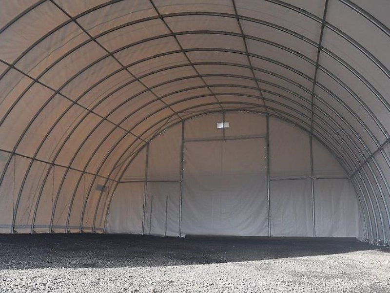 Rundbogenhalle Lagerzelt Rundbogenzelt Agrarhalle 12x15m Statik