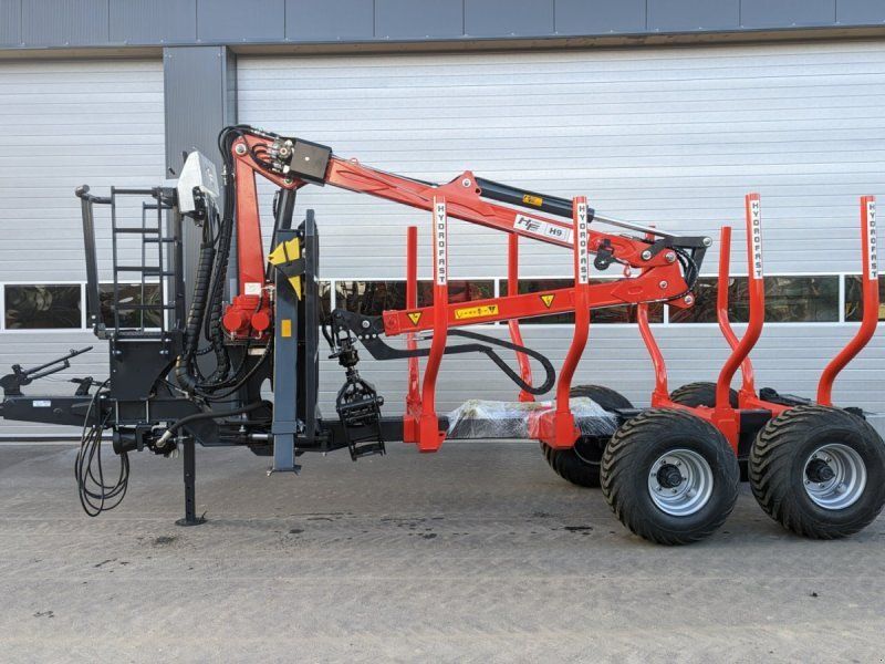 Hydrofast H9 7,5m Kran 550kg Hubkraft Hydraulische Auflaufbremse