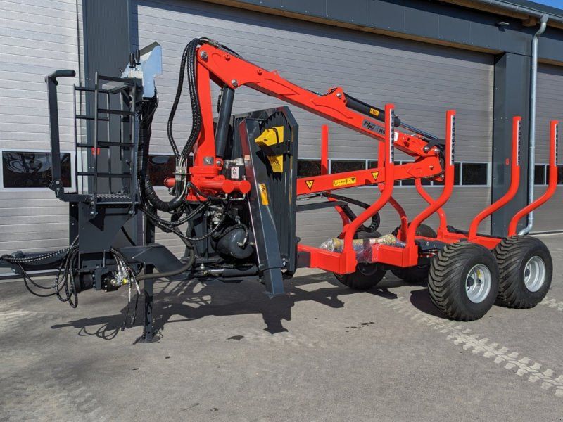 Hydrofast H9 11,5t 7,5m Kran 550kg Hubkraft Druckluft