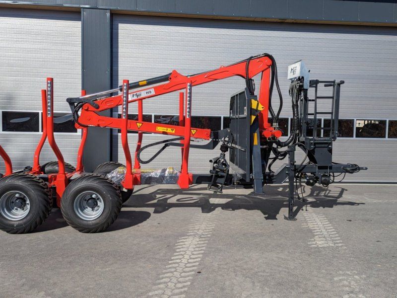 Hydrofast H9 11,5t 7,5m Kran 550kg Hubkraft Druckluft