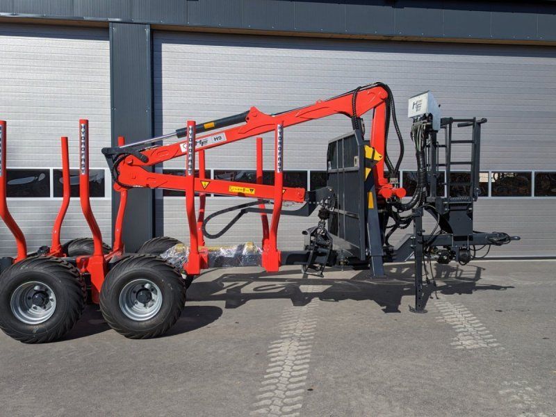 Hydrofast H9 11,5t 7,5m Kran 550kg Hubkraft Druckluft