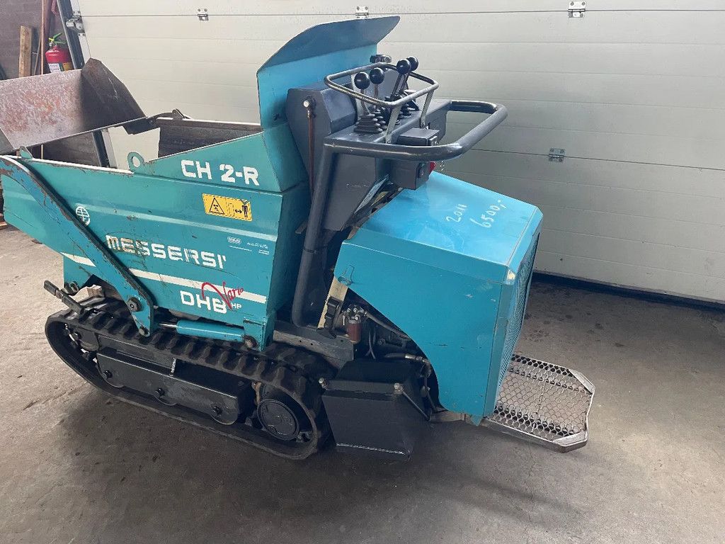 Messersi Rupsdumper CH 2-R Kubota diesel met schep