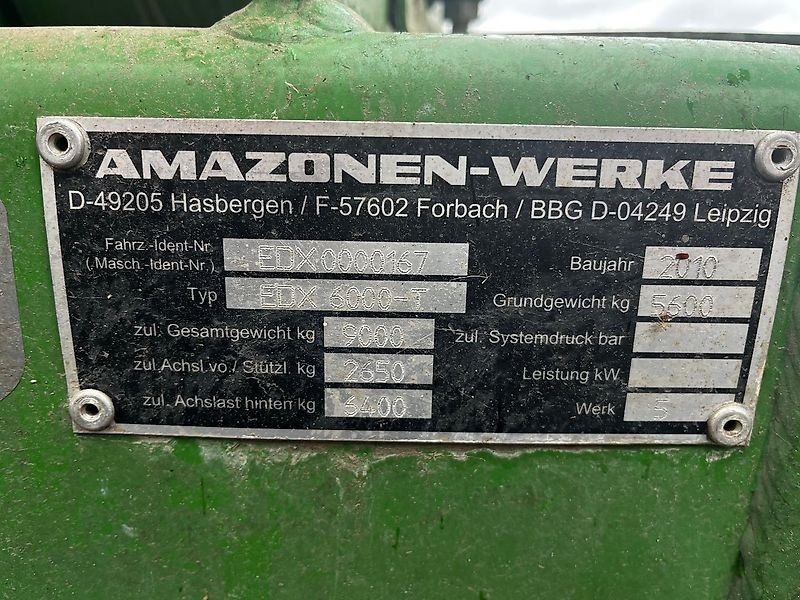 Amazone EDX 6000 T