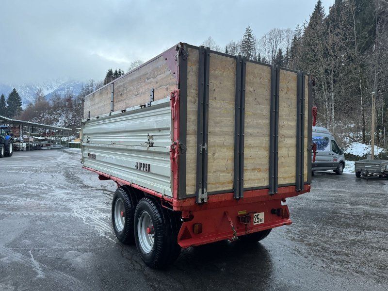 Pühringer 4121 8to Tandem Kipper mit Aufsatzwände