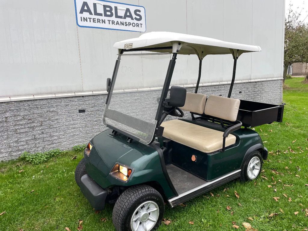 Divaco Golfkar met verlichting met nieuwe laadbak