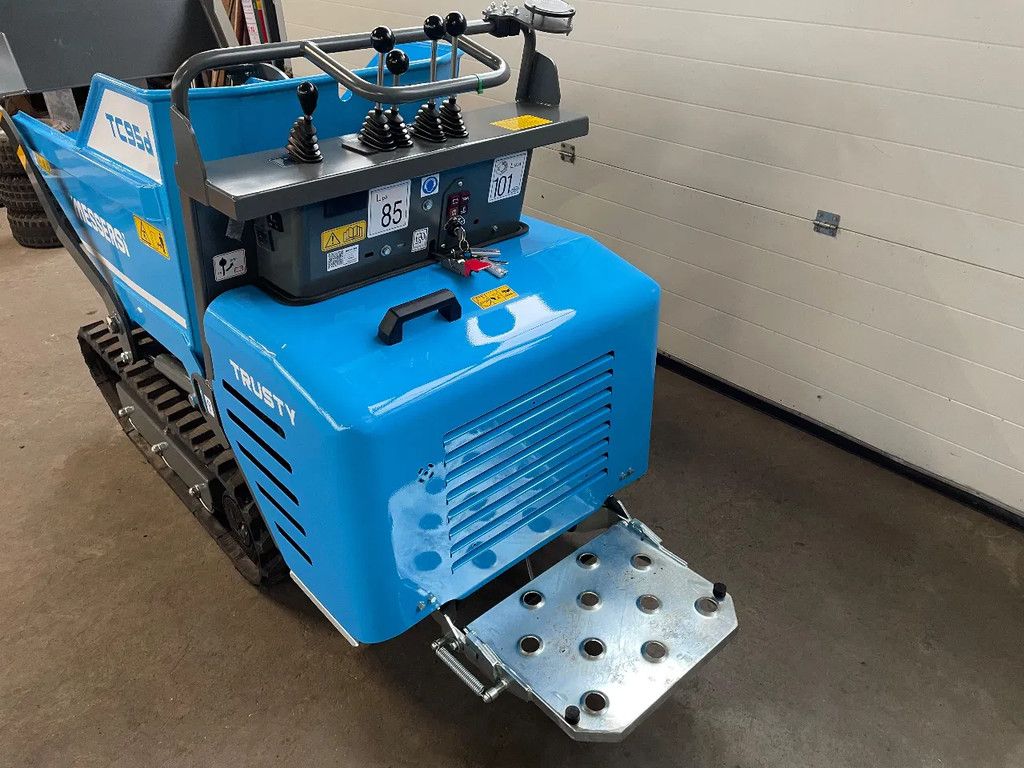Messersi Nieuwe TC95D diesel rupsdumper met laadschep