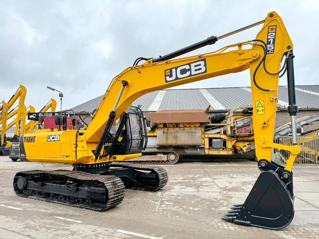 JCB 215LC - New / Unused / Hammer Lines