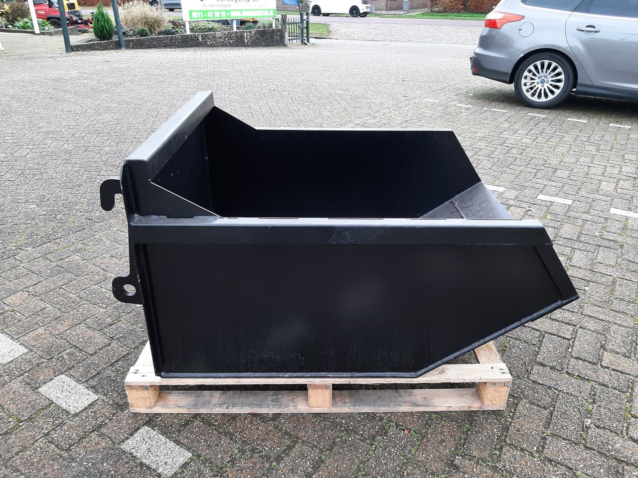 Paardenmestbak - Uitmestbak GiANT shovel snelwissel