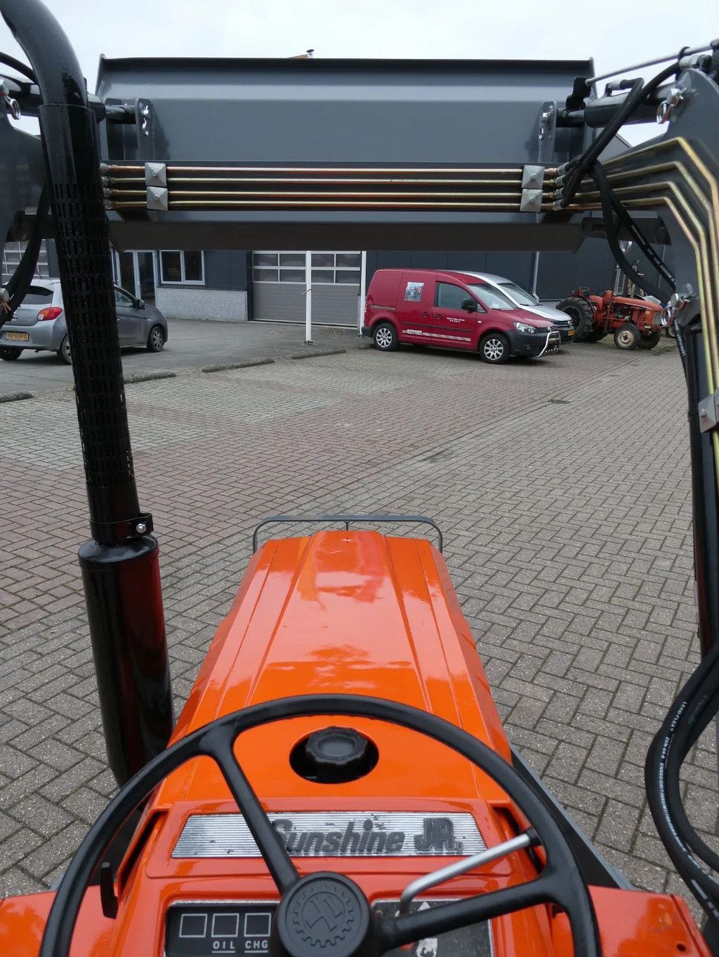 Kubota B1502 4wd / Voorlader / Zijschakeling