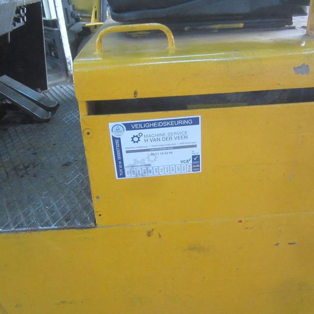 Sichelschmidt Heftruck 1250 kg., elek., duplomast, side shift.