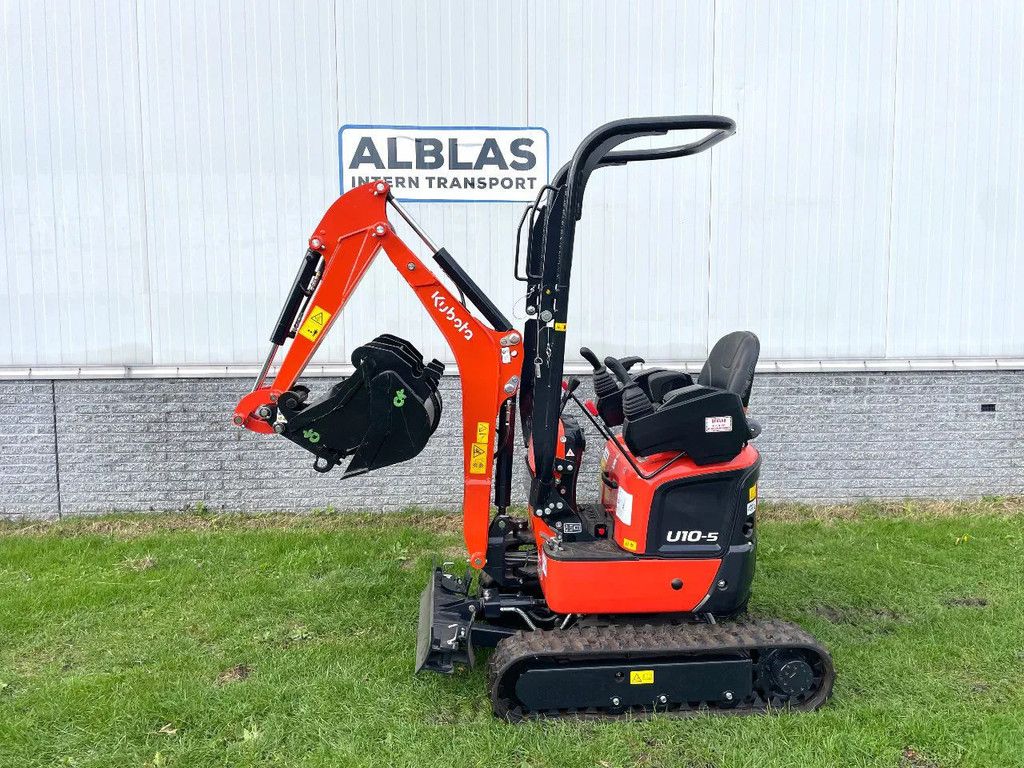 Kubota Minigraver U10-5 graafmachine NIEUW! Met bakken