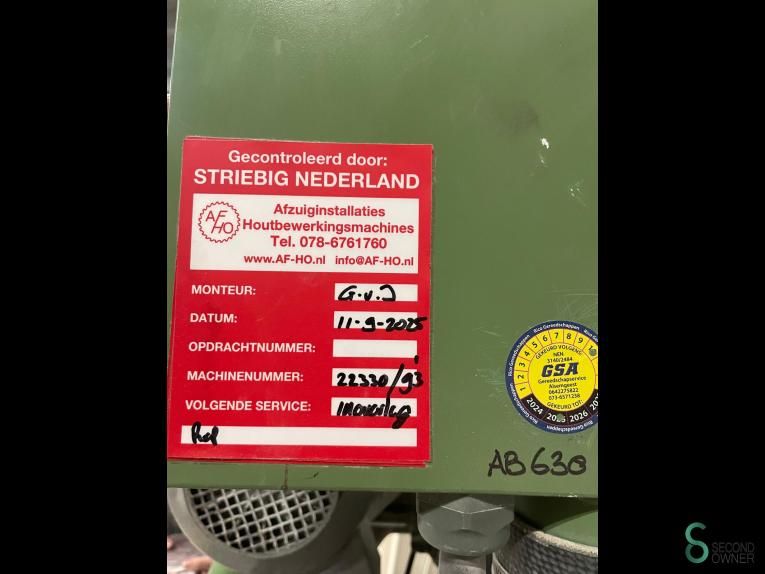 Vertical panel saws Striebig 1993