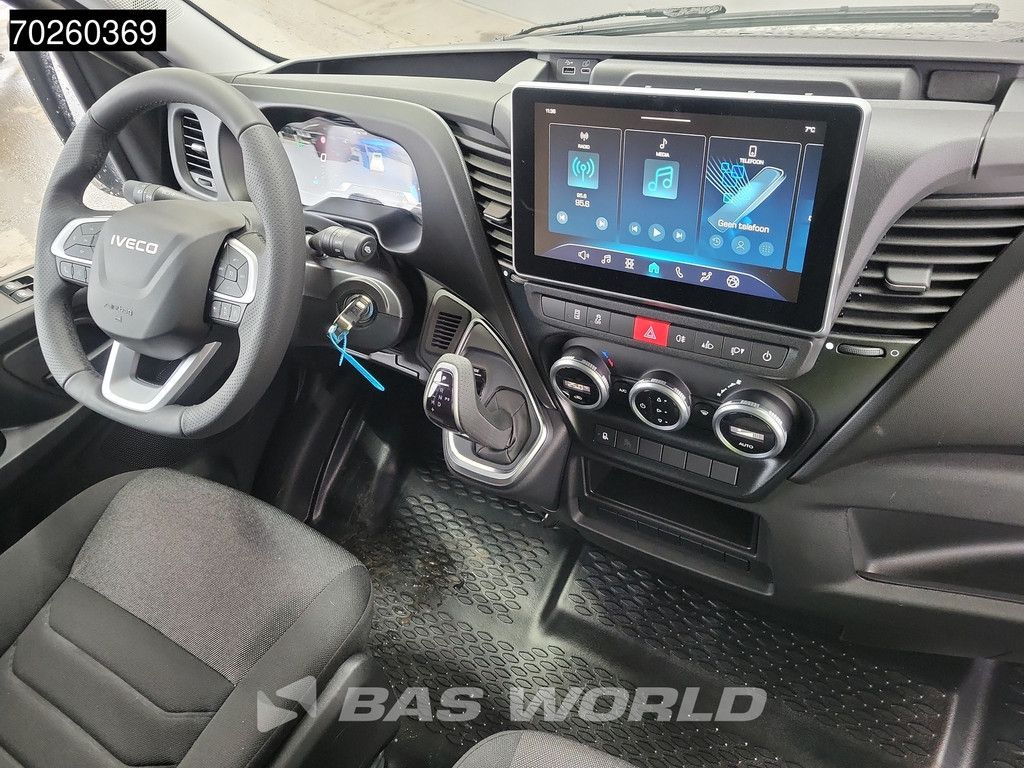 Iveco Daily 35C21 3.0L Automaat Laadklep Zijdeur 2025-Model 210PK Dubbellucht ACC LED CarPlay Lat om Lat D'Hollandia Euro6 Meubelbak Koffer Bakwagen A/C