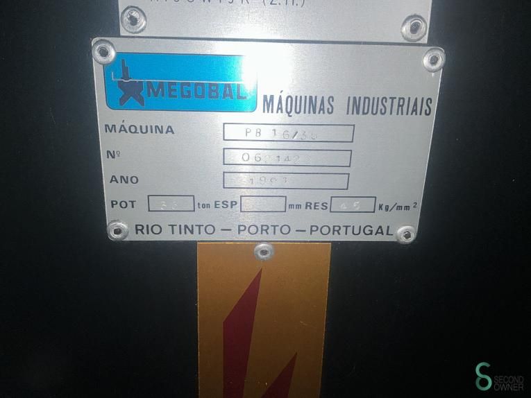 Press brakes Megobal PB1635