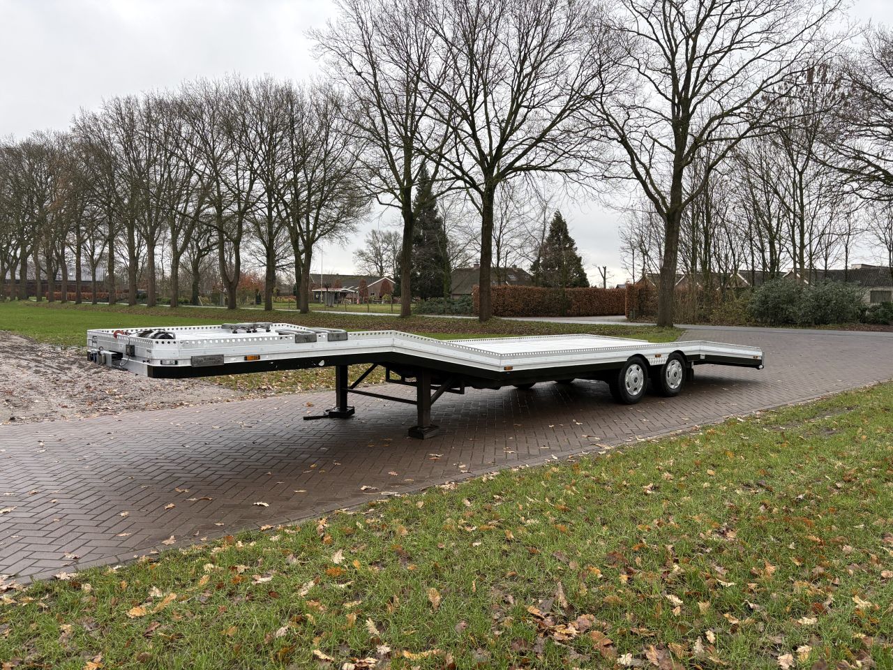 Be oplegger 5 ton ambulance auto transporter Veldhuizen