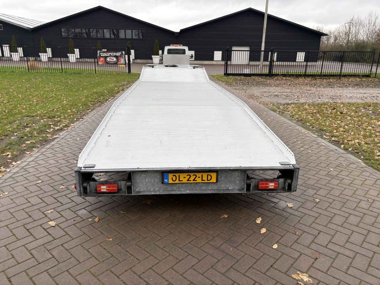 Be oplegger 5 ton ambulance auto transporter Veldhuizen