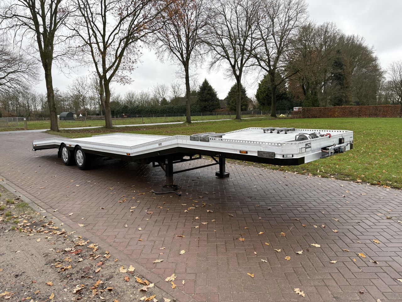 Be oplegger 5 ton ambulance auto transporter Veldhuizen