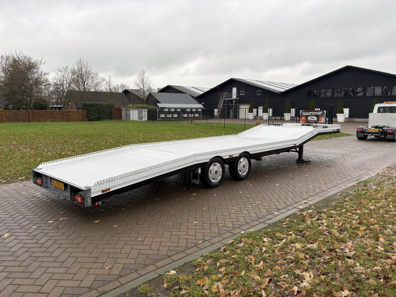 Be oplegger 5 ton ambulance auto transporter Veldhuizen