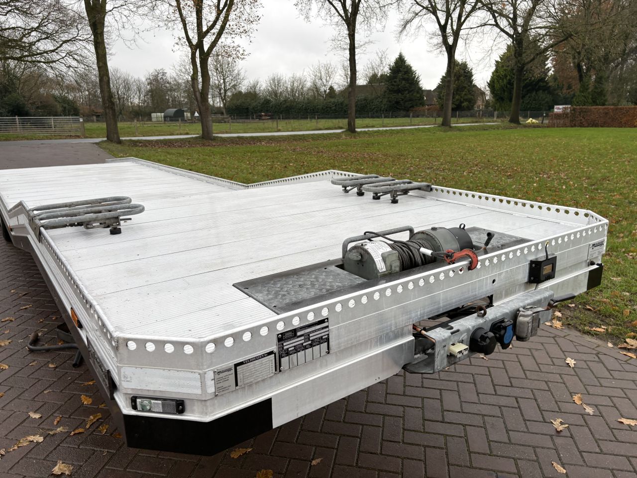 Be oplegger 5 ton ambulance auto transporter Veldhuizen