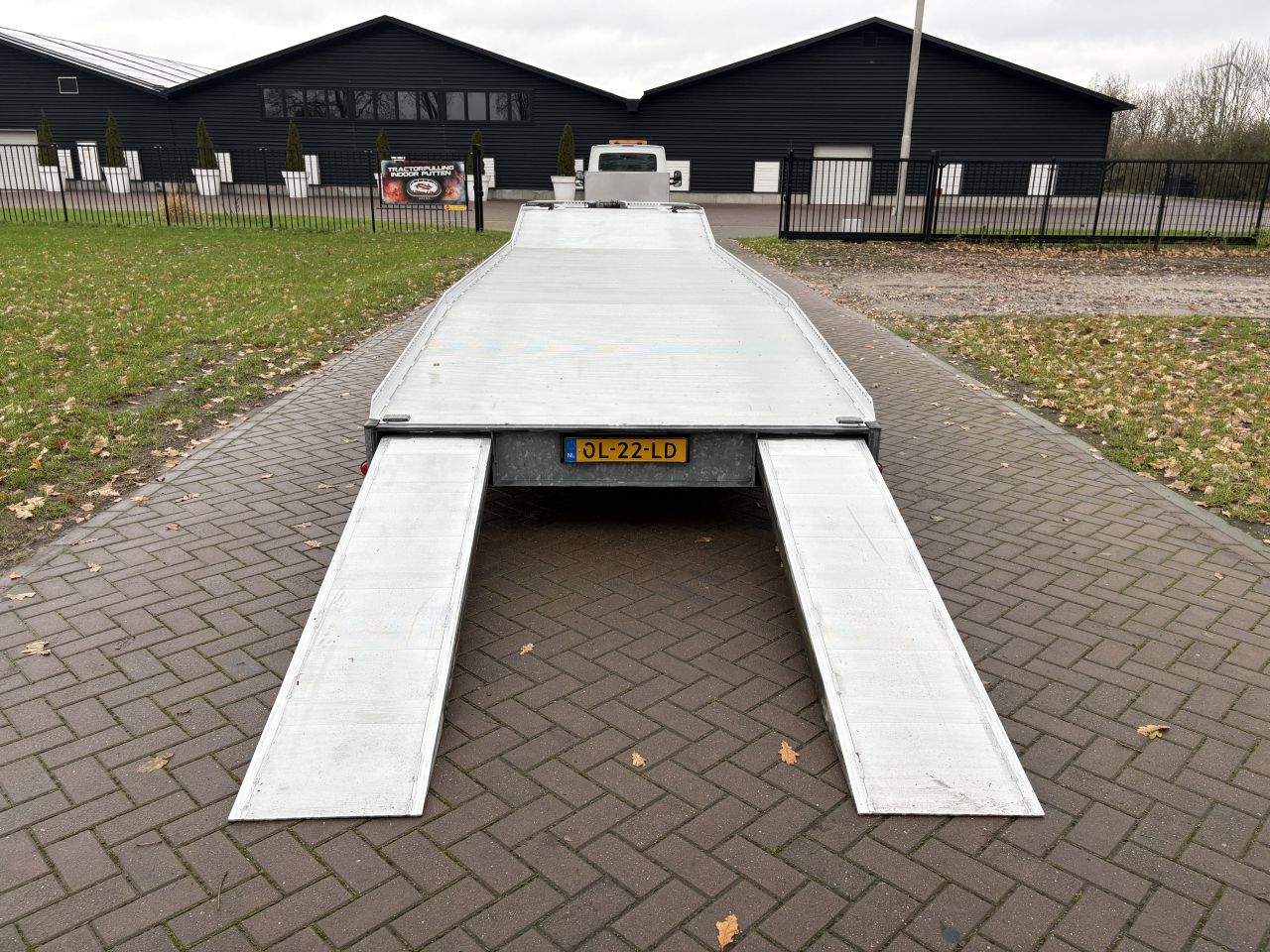 Be oplegger 5 ton ambulance auto transporter Veldhuizen