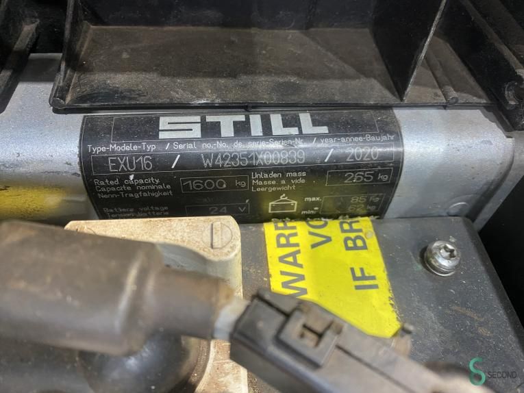 Hubwagen Elektrisch Still EXU16 2020