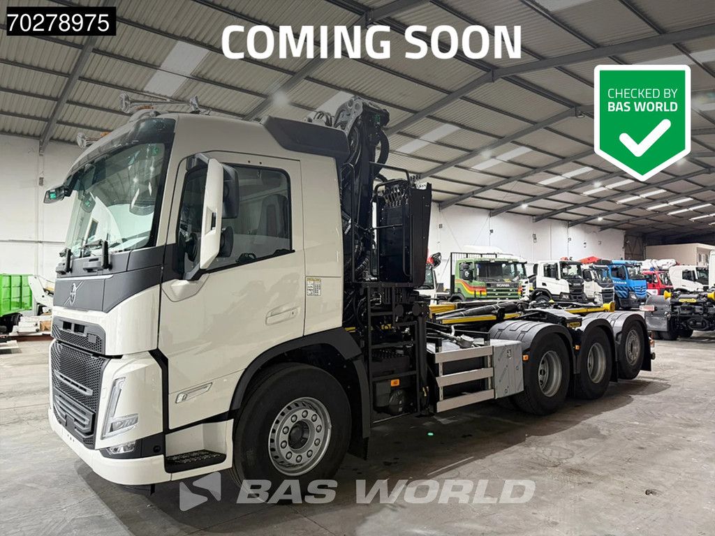 Volvo FM 460 8X4 NEW! Palfinger Q200Z95TR HPLS Crane + HT 24 TEC Hooklift ACC LED