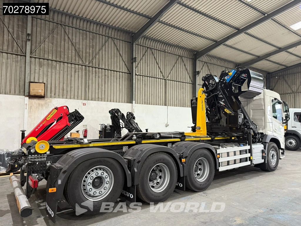 Volvo FM 460 8X4 NEW! Palfinger Q200Z95TR HPLS Crane + HT 24 TEC Hooklift ACC LED