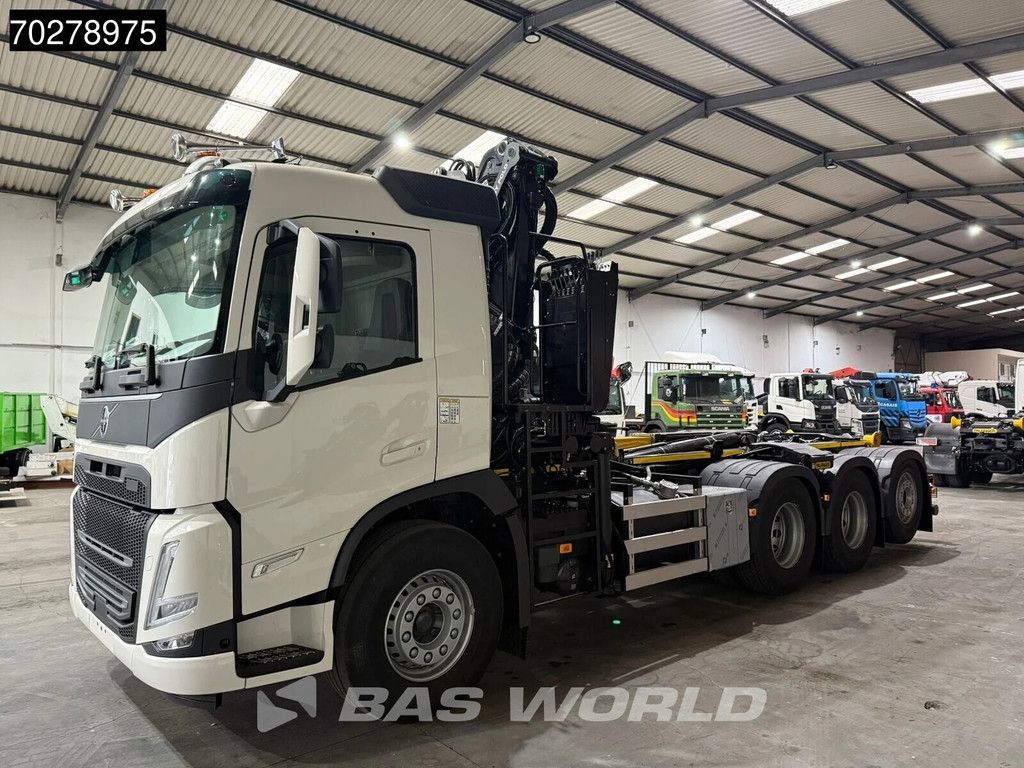 Volvo FM 460 8X4 NEW! Palfinger Q200Z95TR HPLS Crane + HT 24 TEC Hooklift ACC LED