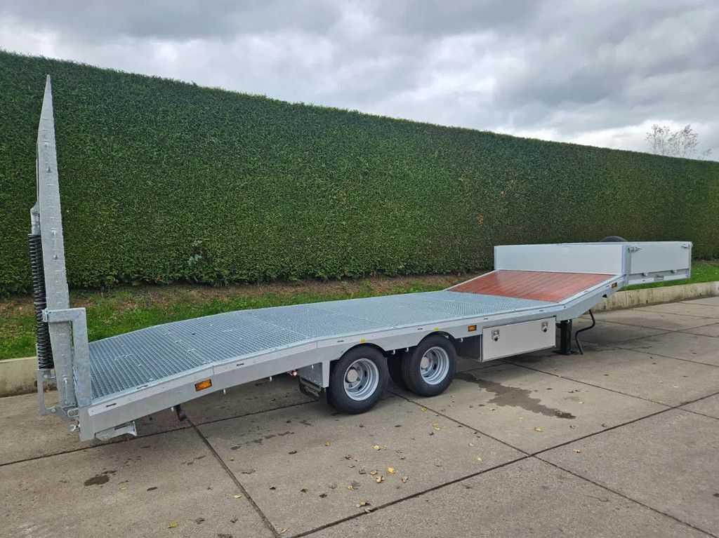 Veldhuizen 9,7-tons Semi-dieplader oplegger 8,5 m.
