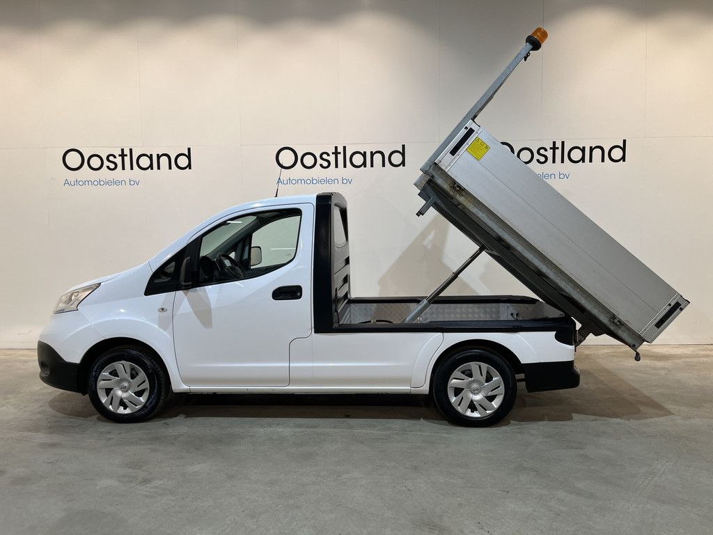 Nissan e-NV200 Business 40 kWh Kipper / Veeg-Vuil-kipper / 100% Elektrisch / Airco / Cruise Control / Navigatie / 40.200 KM !!